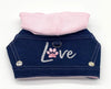 Denim Hoodie 